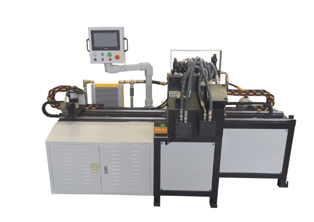 白色角鐵沖切機(jī)